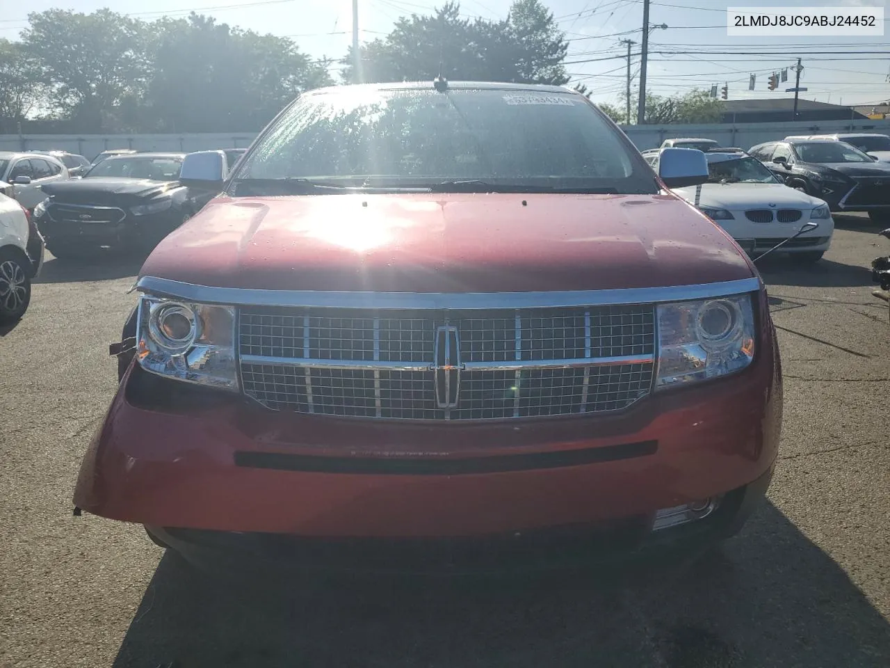 2010 Lincoln Mkx VIN: 2LMDJ8JC9ABJ24452 Lot: 53793434