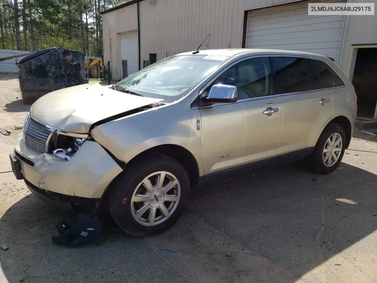 2010 Lincoln Mkx VIN: 2LMDJ6JC6ABJ29175 Lot: 53853924