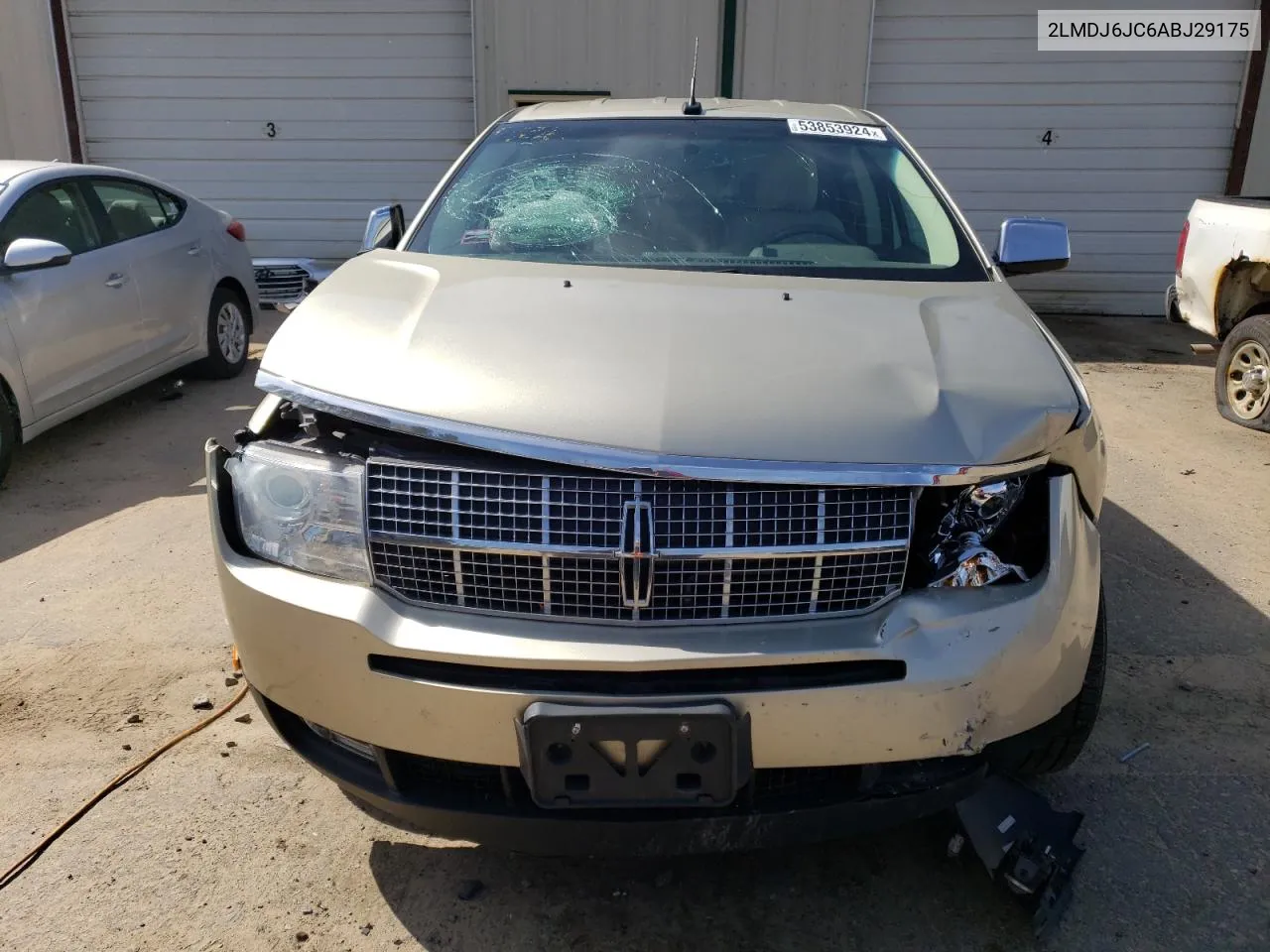 2010 Lincoln Mkx VIN: 2LMDJ6JC6ABJ29175 Lot: 53853924