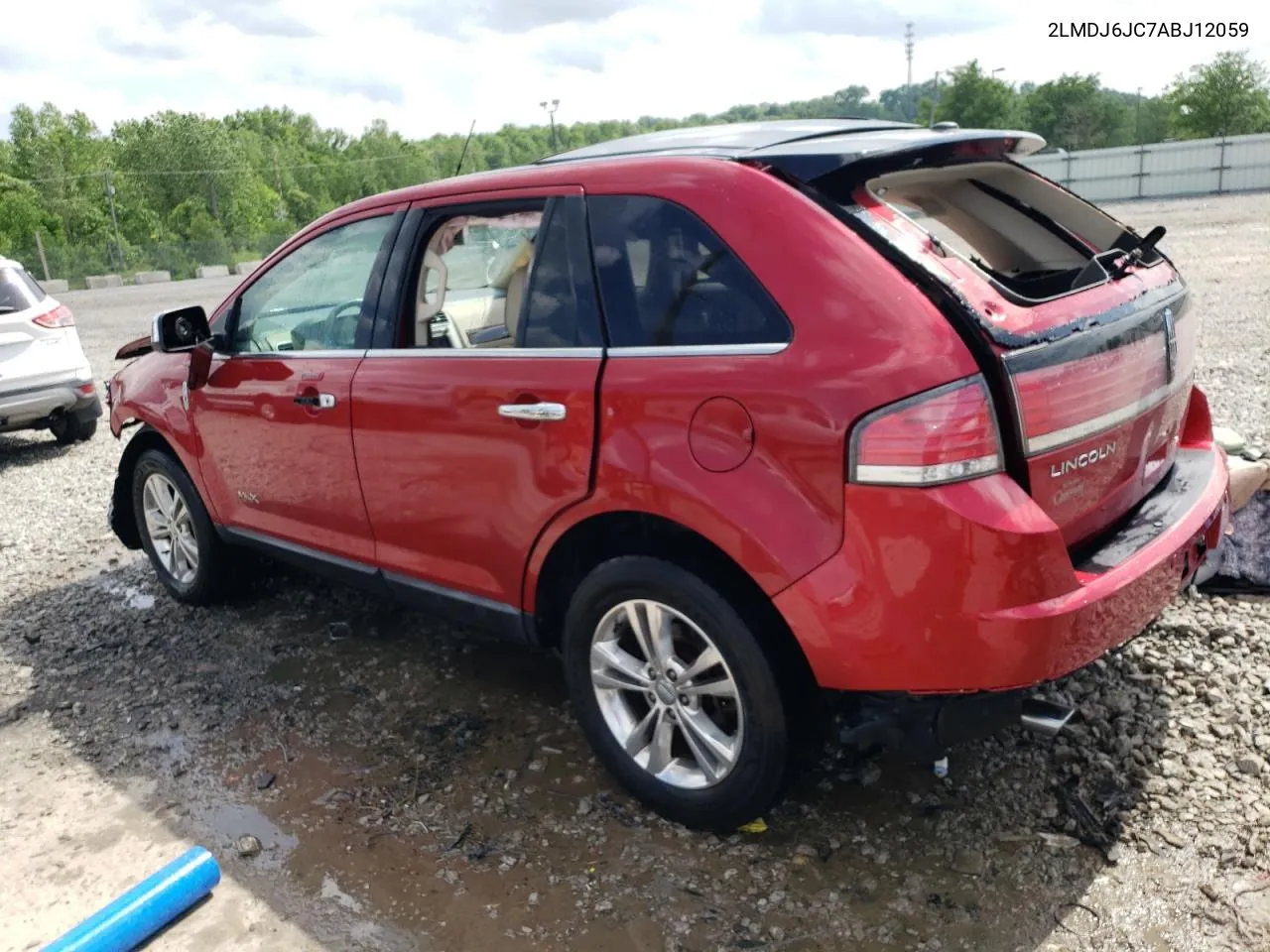 2010 Lincoln Mkx VIN: 2LMDJ6JC7ABJ12059 Lot: 54085654