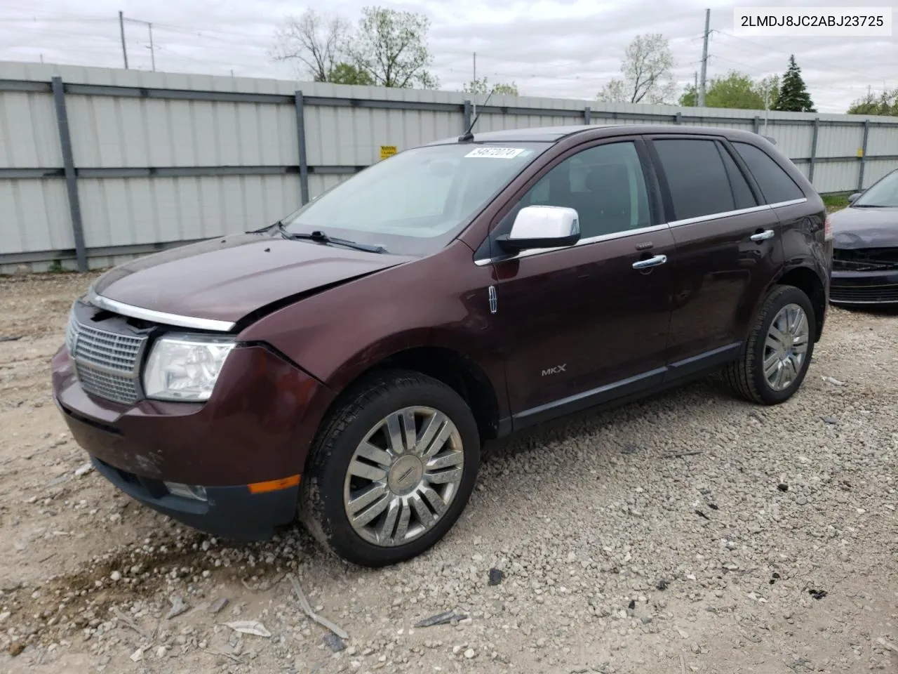 2010 Lincoln Mkx VIN: 2LMDJ8JC2ABJ23725 Lot: 54672074