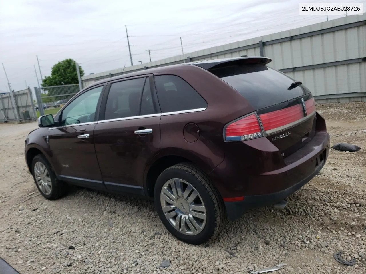 2010 Lincoln Mkx VIN: 2LMDJ8JC2ABJ23725 Lot: 54672074