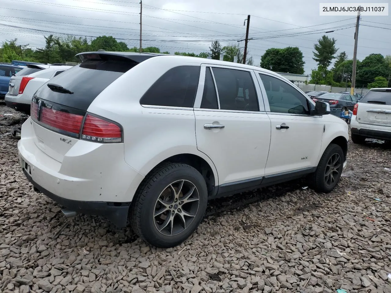 2010 Lincoln Mkx VIN: 2LMDJ6JC3ABJ11037 Lot: 54780994