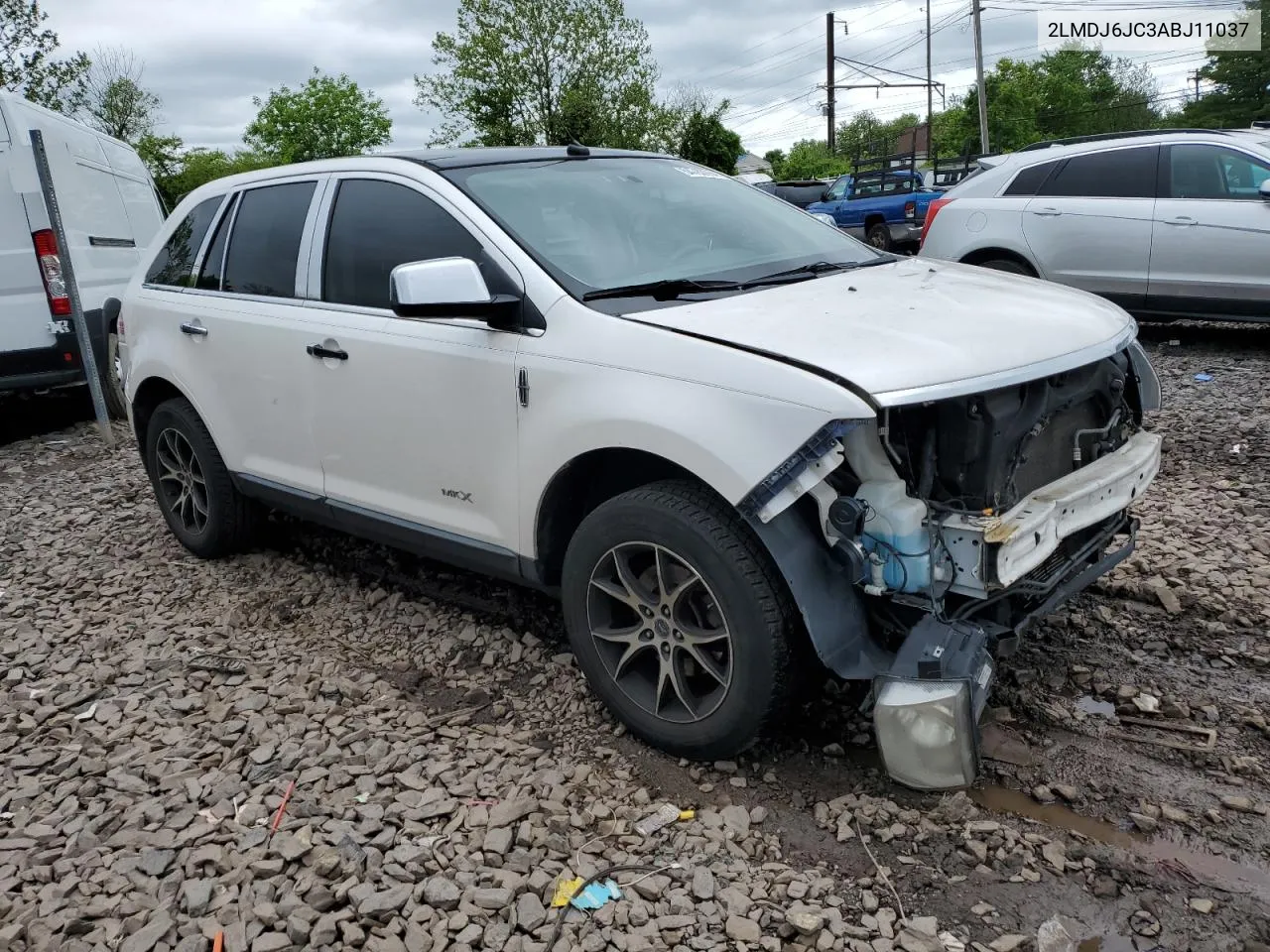 2010 Lincoln Mkx VIN: 2LMDJ6JC3ABJ11037 Lot: 54780994