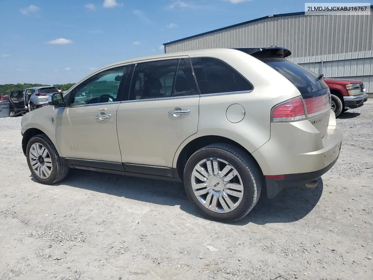 2010 Lincoln Mkx VIN: 2LMDJ6JCXABJ16767 Lot: 55666964