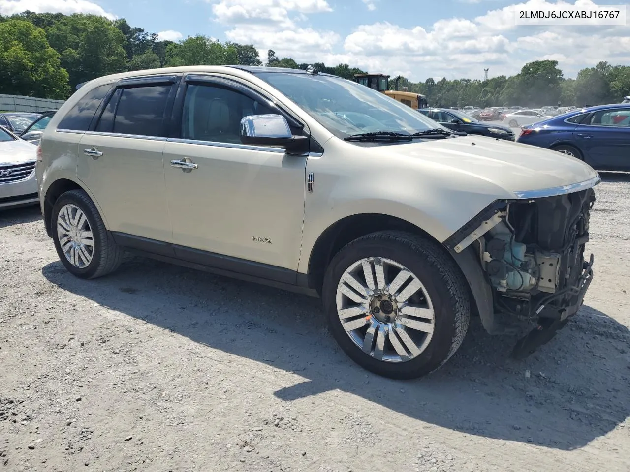 2010 Lincoln Mkx VIN: 2LMDJ6JCXABJ16767 Lot: 55666964