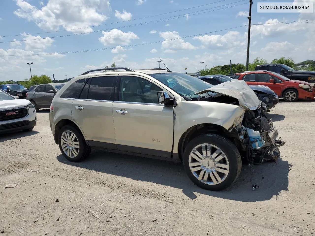 2010 Lincoln Mkx VIN: 2LMDJ6JC8ABJ02964 Lot: 55798814