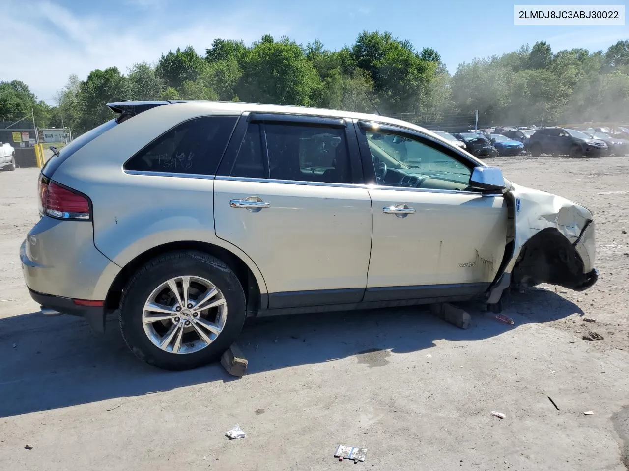 2010 Lincoln Mkx VIN: 2LMDJ8JC3ABJ30022 Lot: 56277544