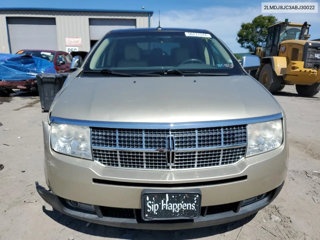 2010 Lincoln Mkx VIN: 2LMDJ8JC3ABJ30022 Lot: 56277544