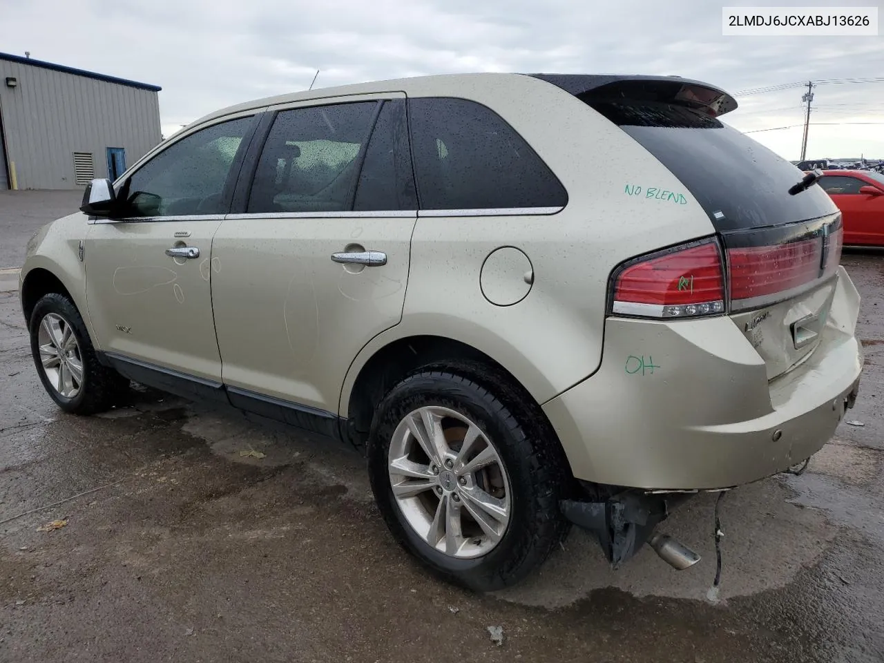 2010 Lincoln Mkx VIN: 2LMDJ6JCXABJ13626 Lot: 56529874