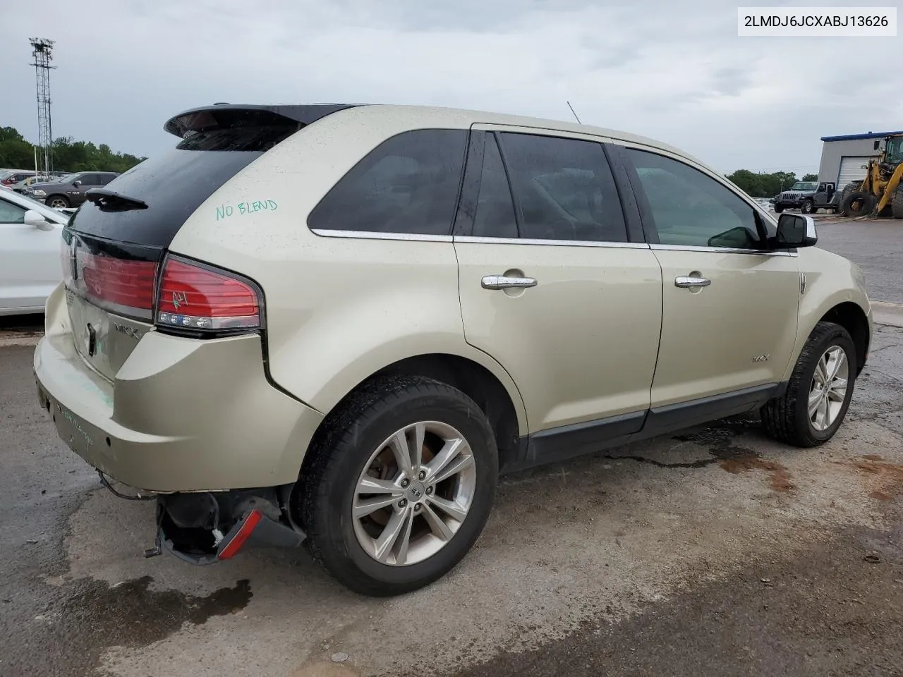 2010 Lincoln Mkx VIN: 2LMDJ6JCXABJ13626 Lot: 56529874