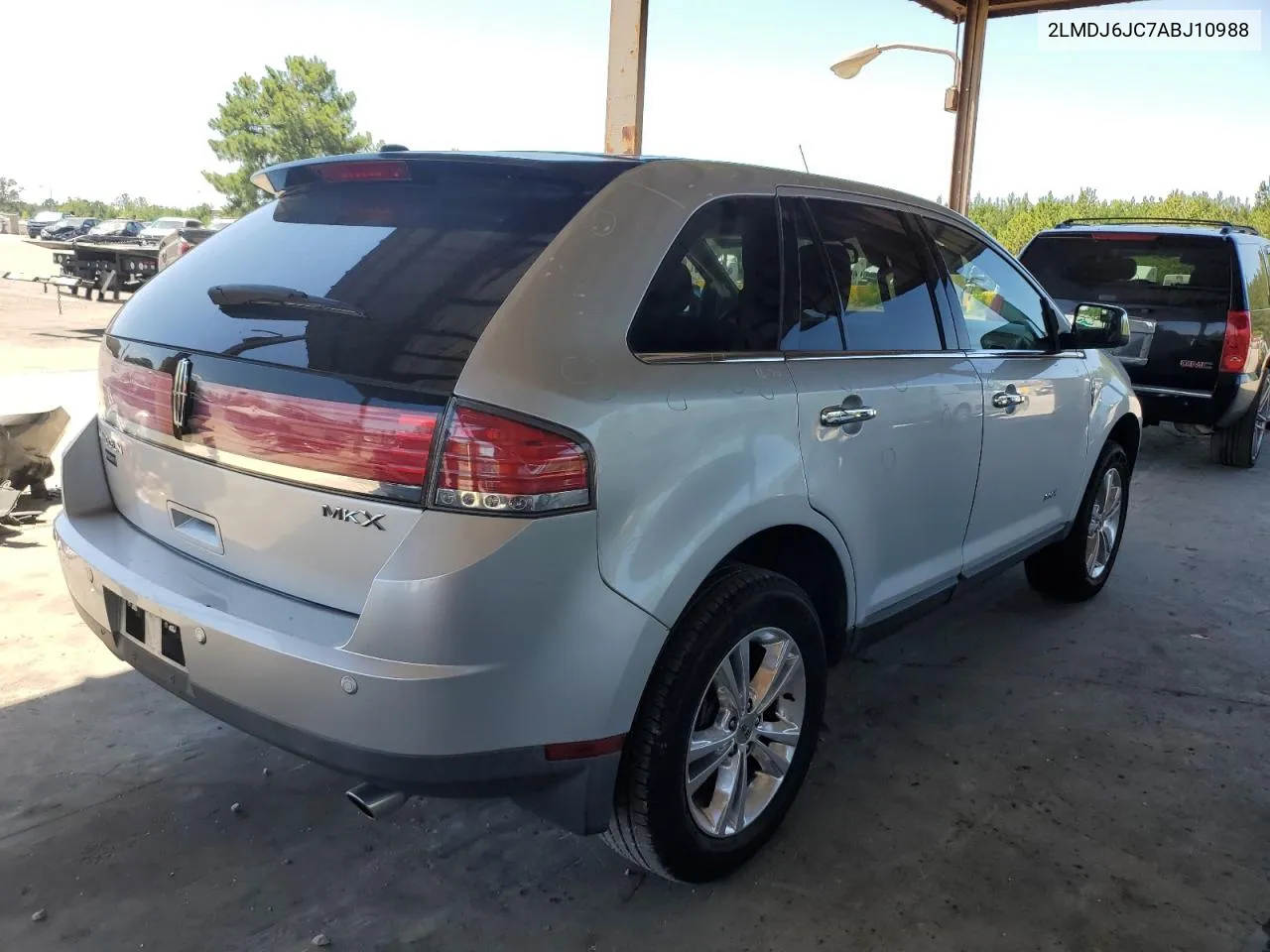 2010 Lincoln Mkx VIN: 2LMDJ6JC7ABJ10988 Lot: 56806114