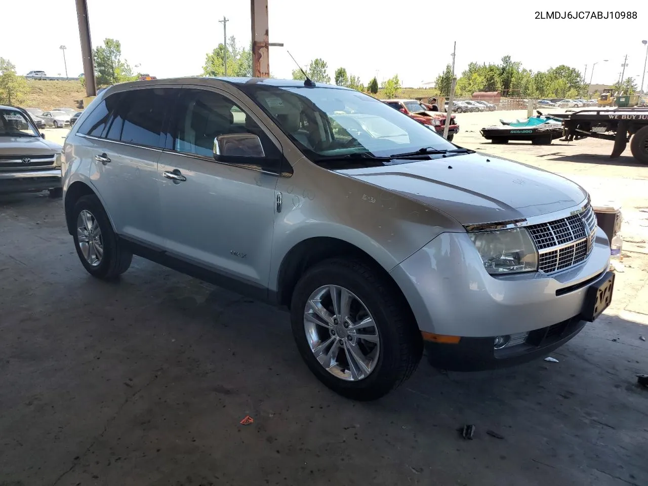 2010 Lincoln Mkx VIN: 2LMDJ6JC7ABJ10988 Lot: 56806114