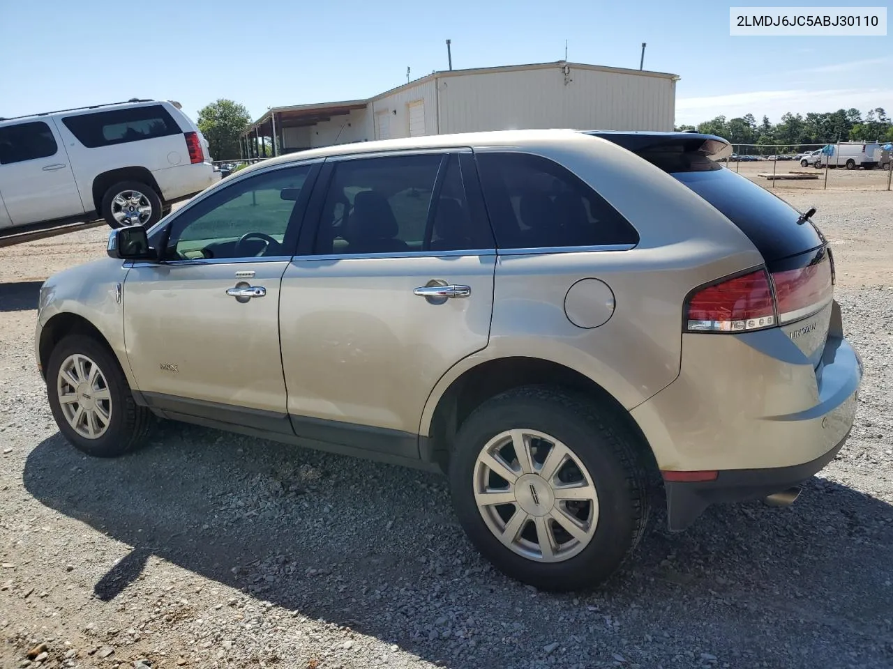 2010 Lincoln Mkx VIN: 2LMDJ6JC5ABJ30110 Lot: 57748364