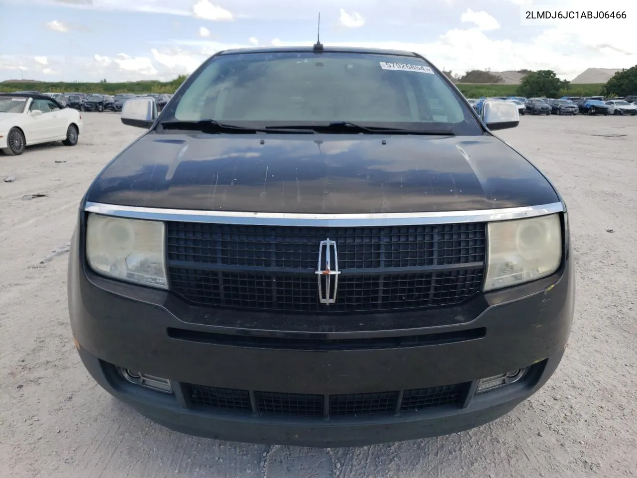 2010 Lincoln Mkx VIN: 2LMDJ6JC1ABJ06466 Lot: 57926854