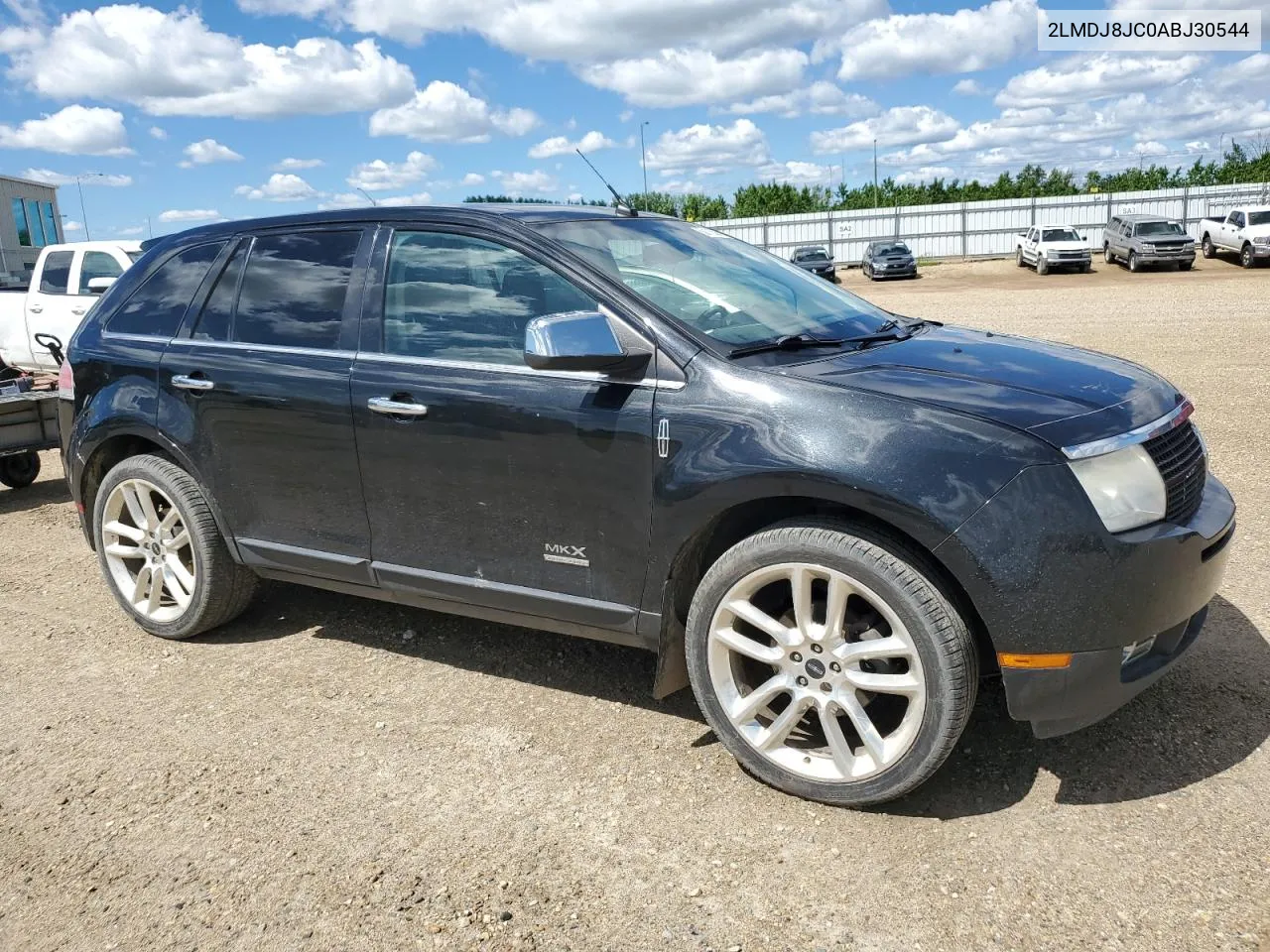 2010 Lincoln Mkx VIN: 2LMDJ8JC0ABJ30544 Lot: 59116394