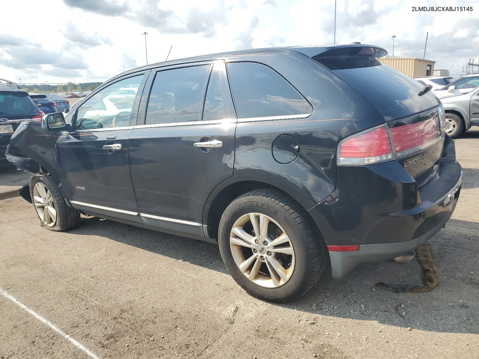 2010 Lincoln Mkx VIN: 2LMDJ8JCXABJ15145 Lot: 65256434