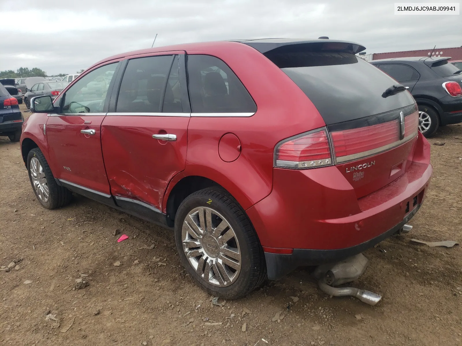 2010 Lincoln Mkx VIN: 2LMDJ6JC9ABJ09941 Lot: 65844904