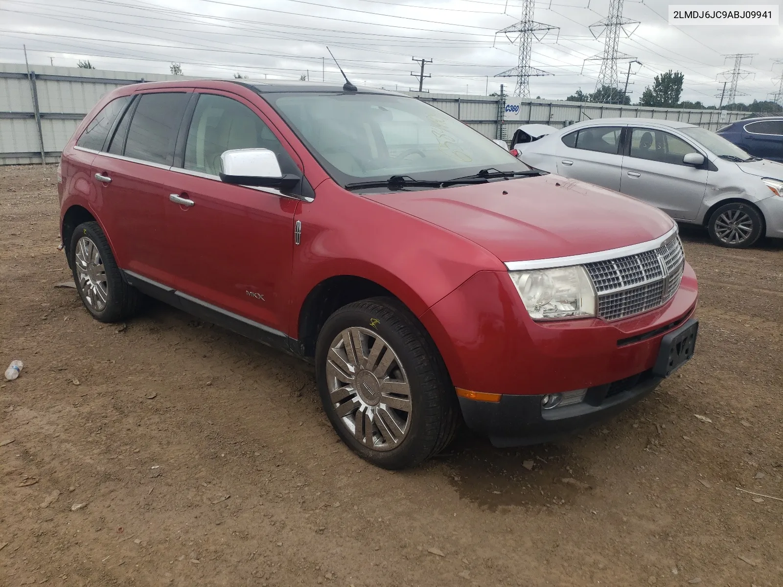 2010 Lincoln Mkx VIN: 2LMDJ6JC9ABJ09941 Lot: 65844904