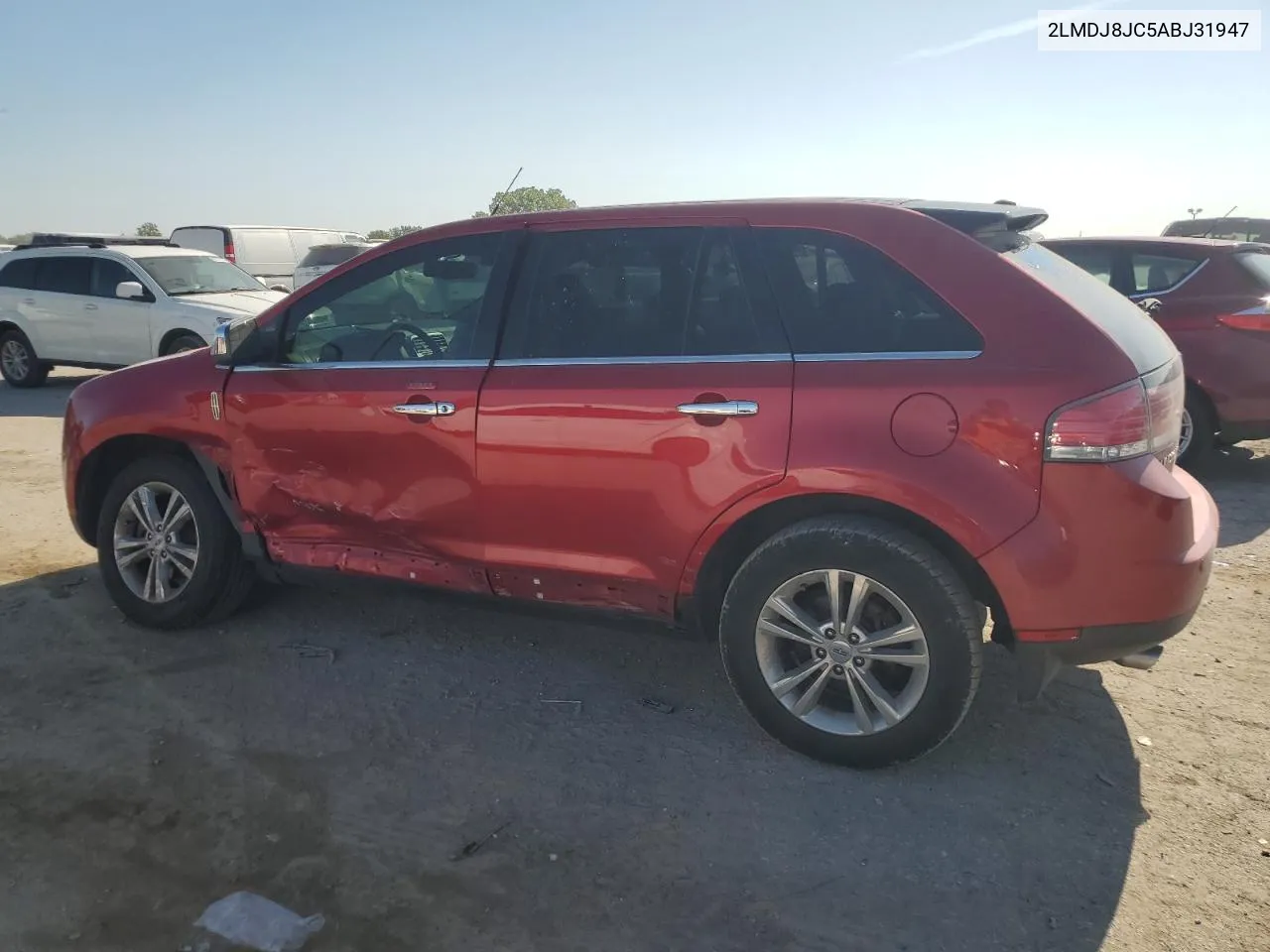 2010 Lincoln Mkx VIN: 2LMDJ8JC5ABJ31947 Lot: 67486084