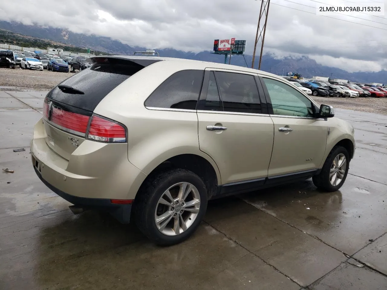 2010 Lincoln Mkx VIN: 2LMDJ8JC9ABJ15332 Lot: 70197573