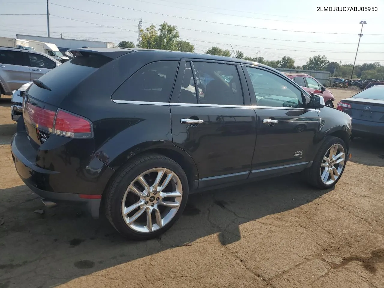 2010 Lincoln Mkx VIN: 2LMDJ8JC7ABJ05950 Lot: 71003844