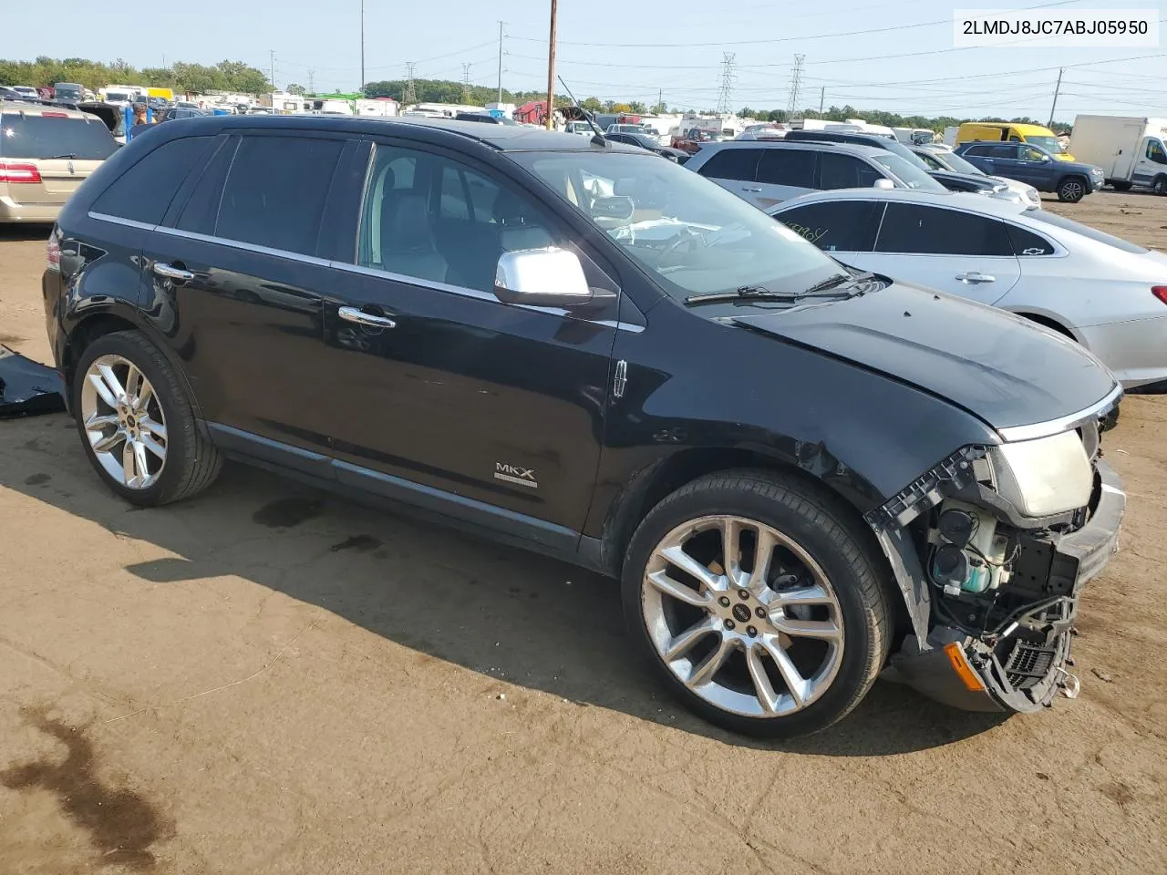 2010 Lincoln Mkx VIN: 2LMDJ8JC7ABJ05950 Lot: 71003844