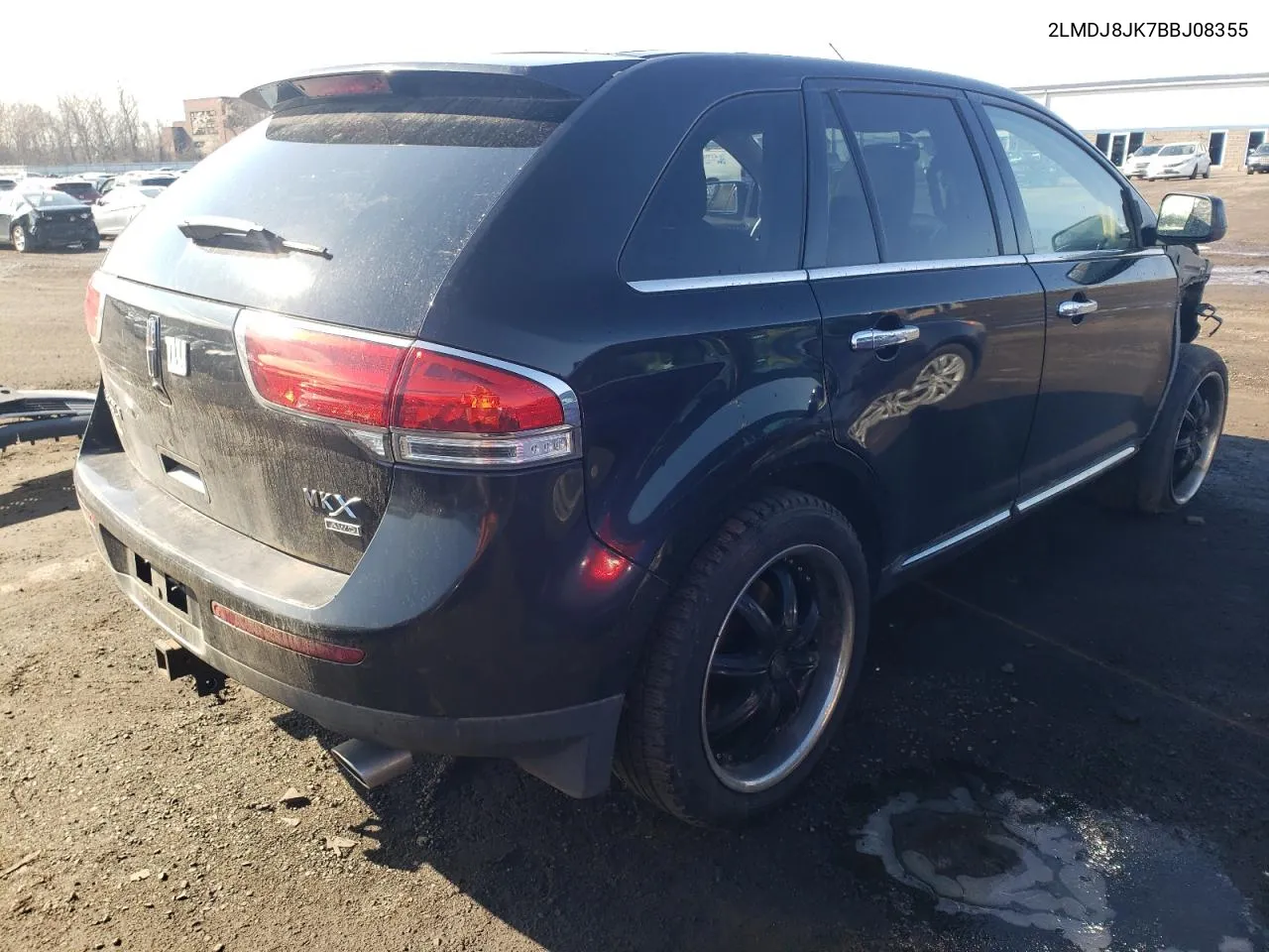 2011 Lincoln Mkx VIN: 2LMDJ8JK7BBJ08355 Lot: 44176284