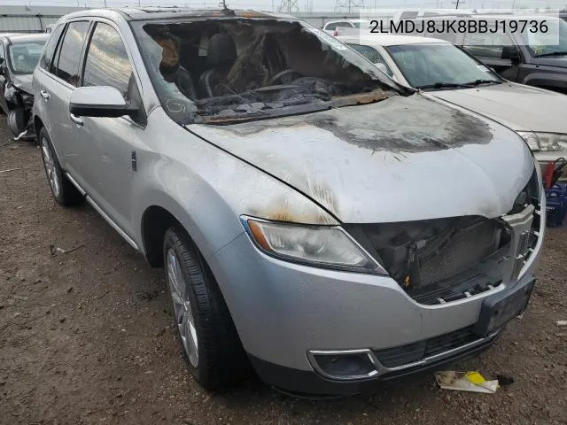 2LMDJ8JK8BBJ19736 2011 Lincoln Mkx