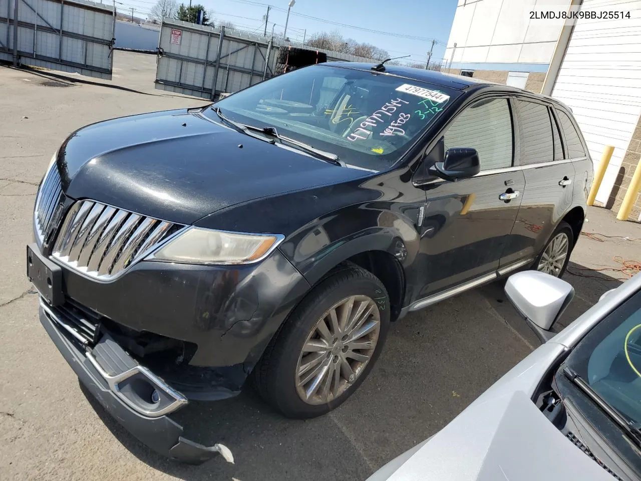 2LMDJ8JK9BBJ25514 2011 Lincoln Mkx