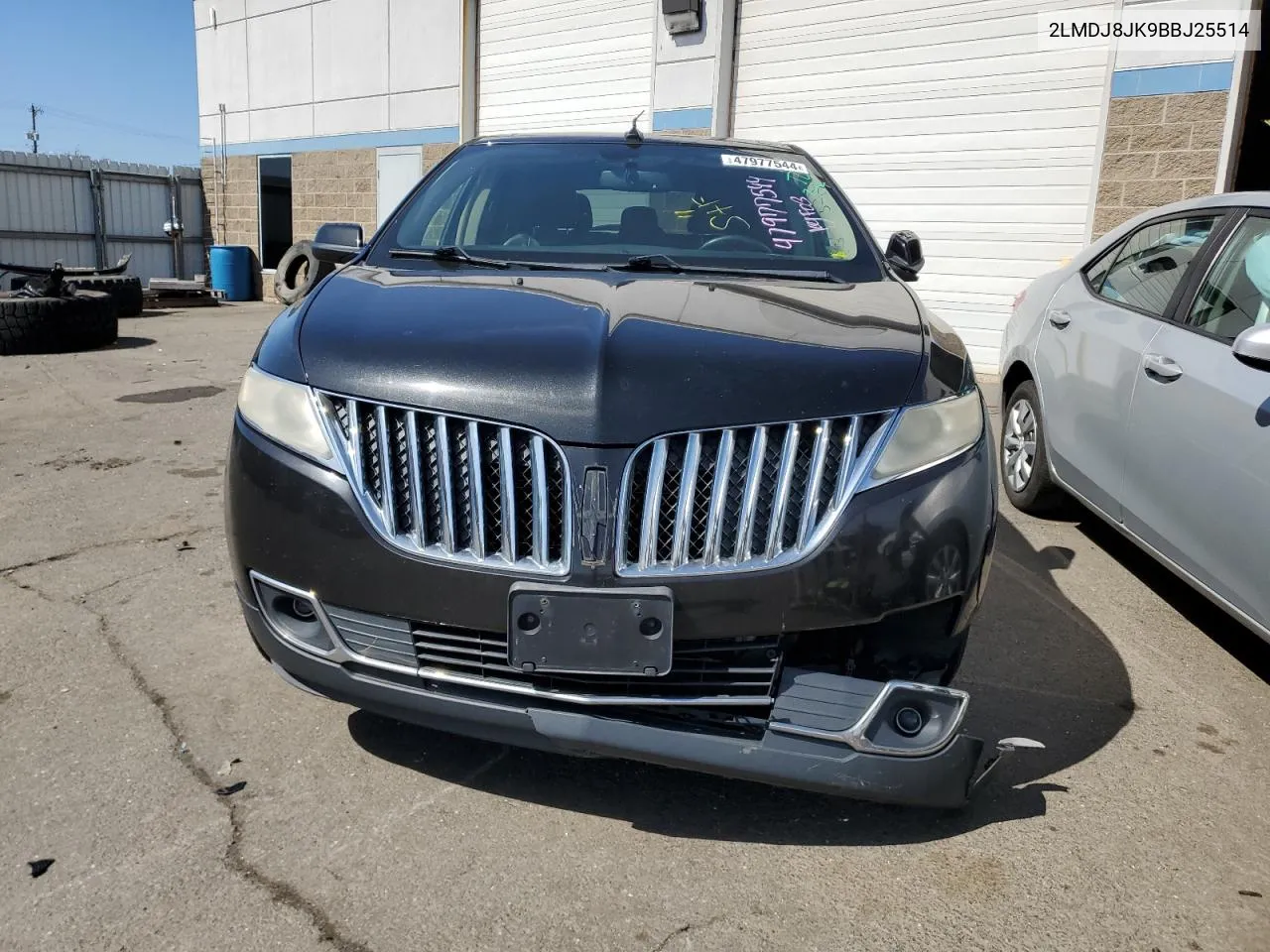 2011 Lincoln Mkx VIN: 2LMDJ8JK9BBJ25514 Lot: 47977544