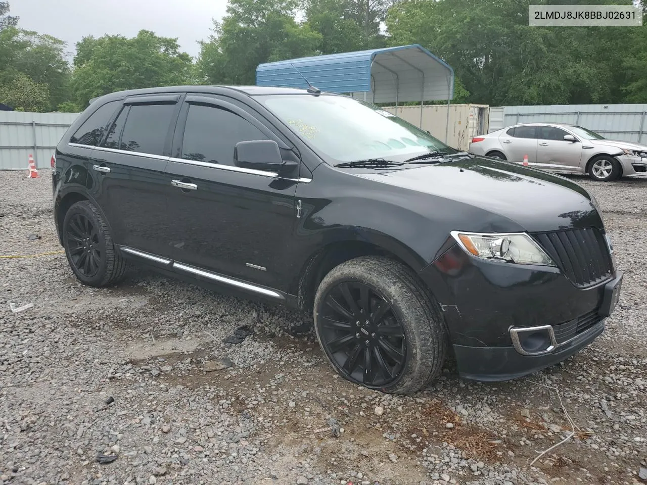 2011 Lincoln Mkx VIN: 2LMDJ8JK8BBJ02631 Lot: 48713273