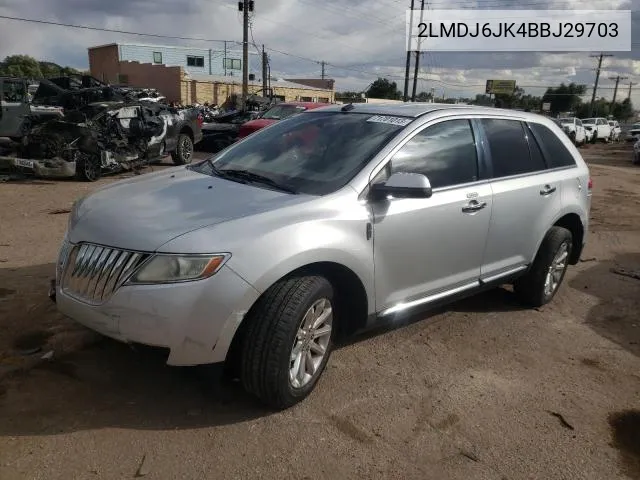 2011 Lincoln Mkx VIN: 2LMDJ6JK4BBJ29703 Lot: 50301424