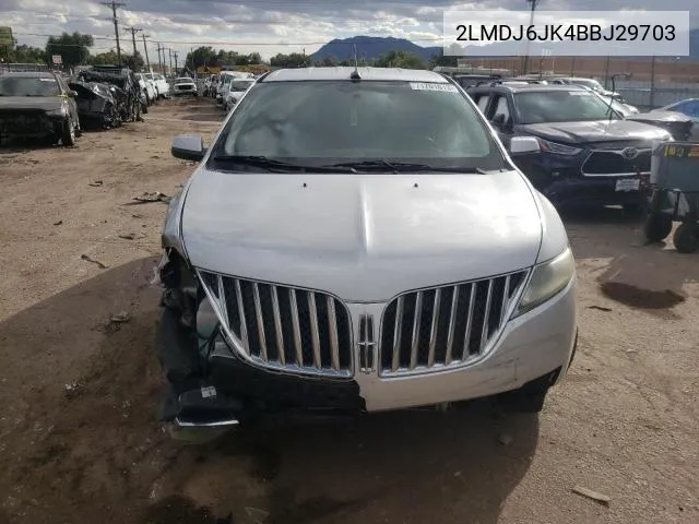 2LMDJ6JK4BBJ29703 2011 Lincoln Mkx