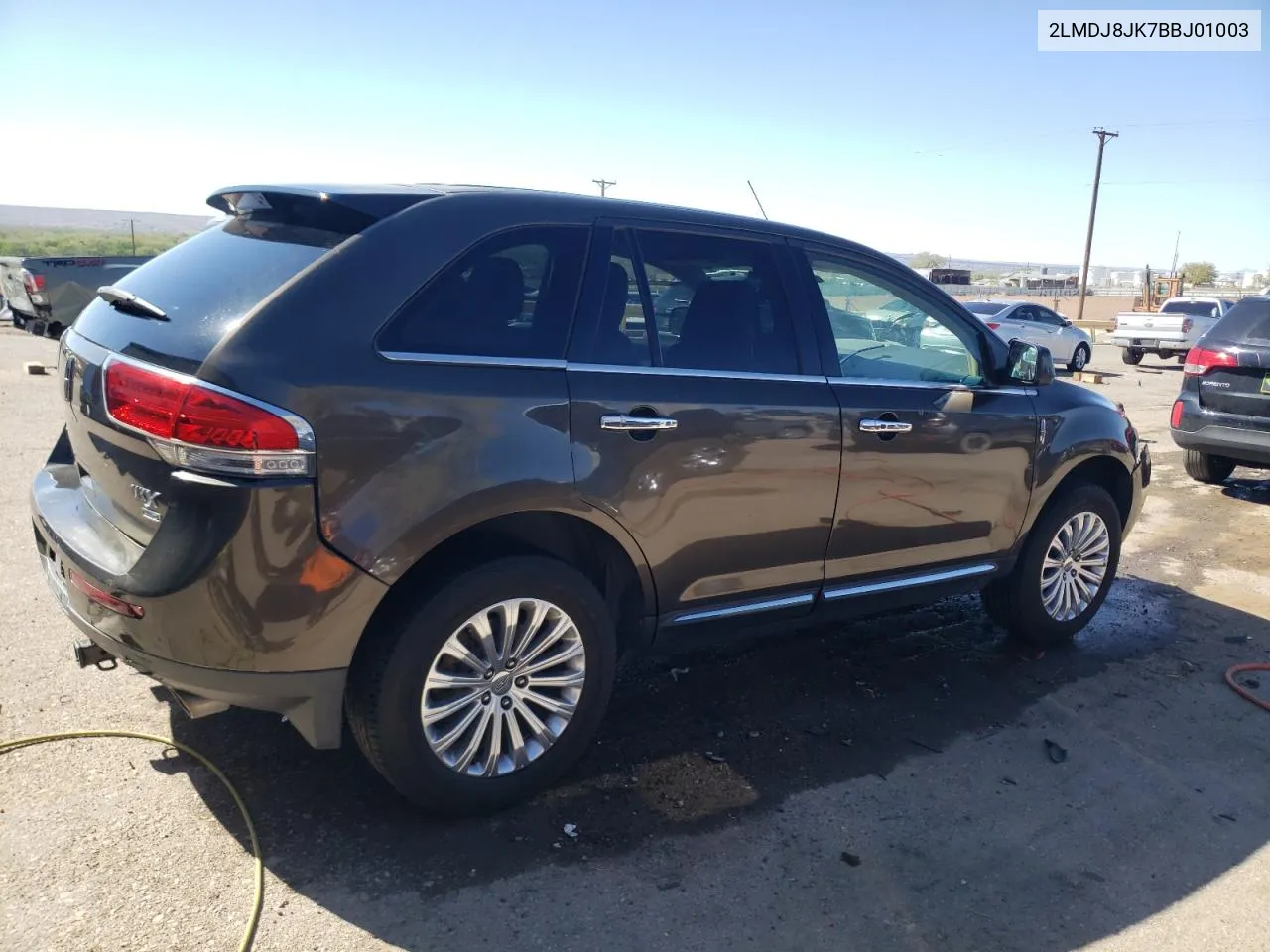 2011 Lincoln Mkx VIN: 2LMDJ8JK7BBJ01003 Lot: 51018014