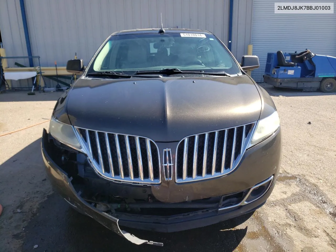 2LMDJ8JK7BBJ01003 2011 Lincoln Mkx