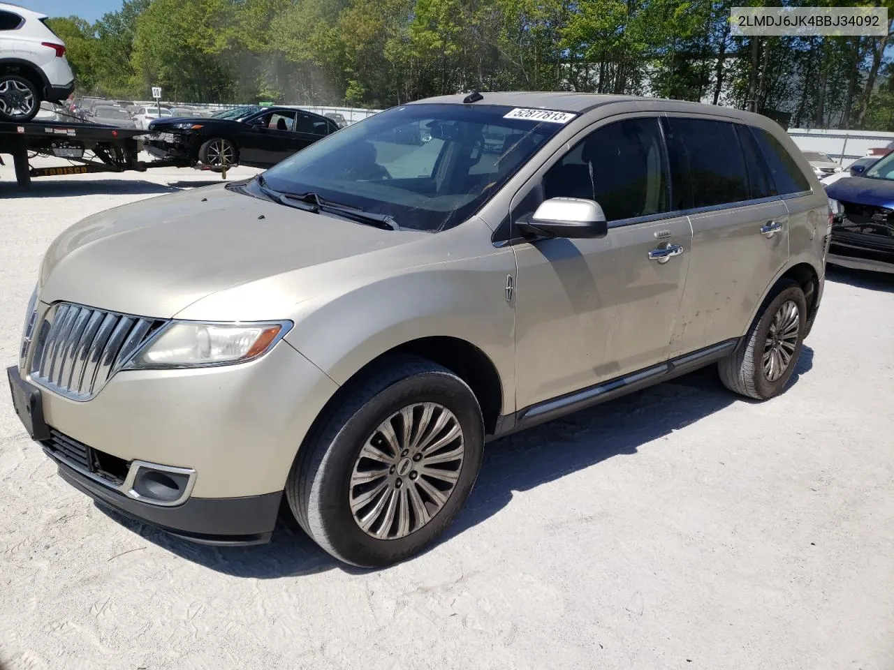 2LMDJ6JK4BBJ34092 2011 Lincoln Mkx