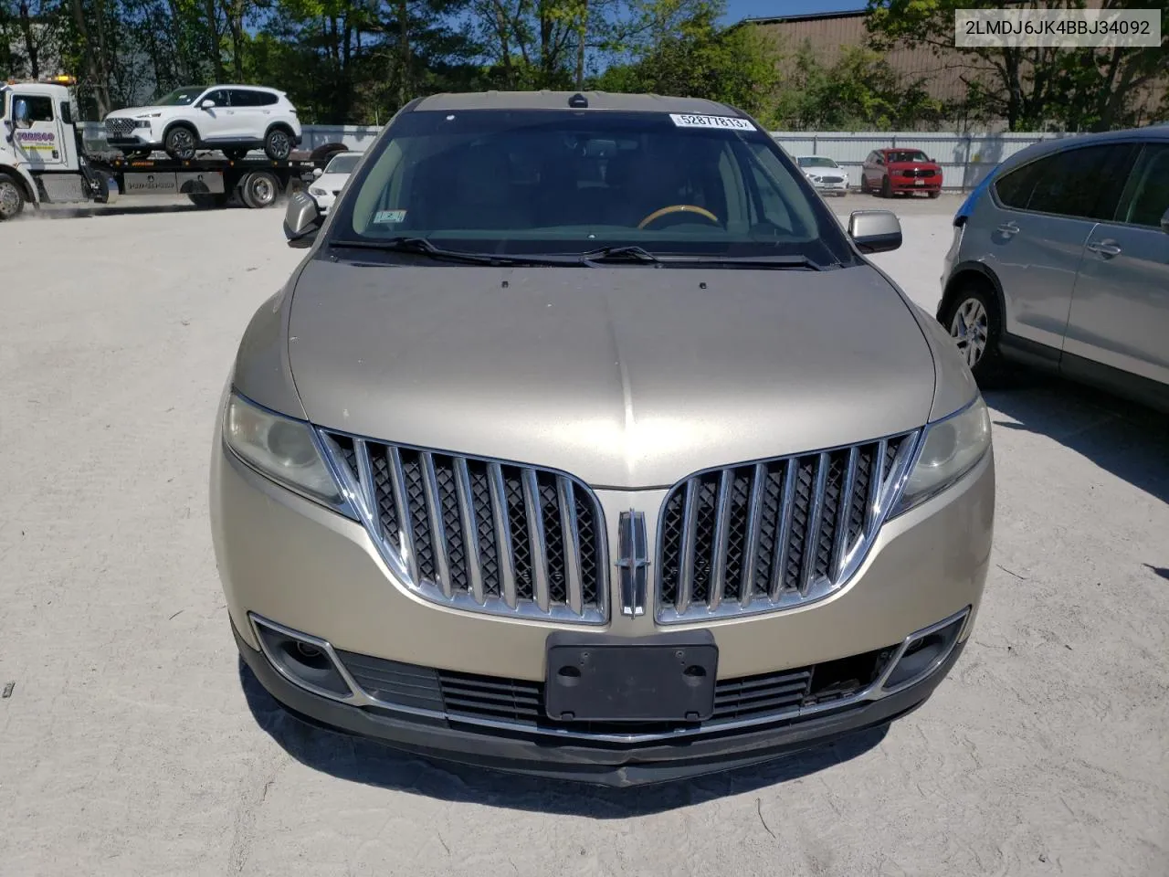 2LMDJ6JK4BBJ34092 2011 Lincoln Mkx