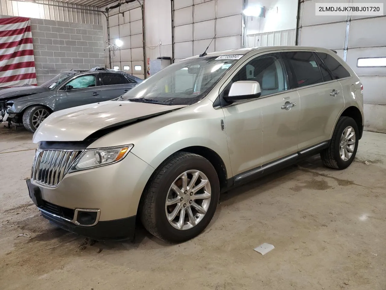 2LMDJ6JK7BBJ01720 2011 Lincoln Mkx