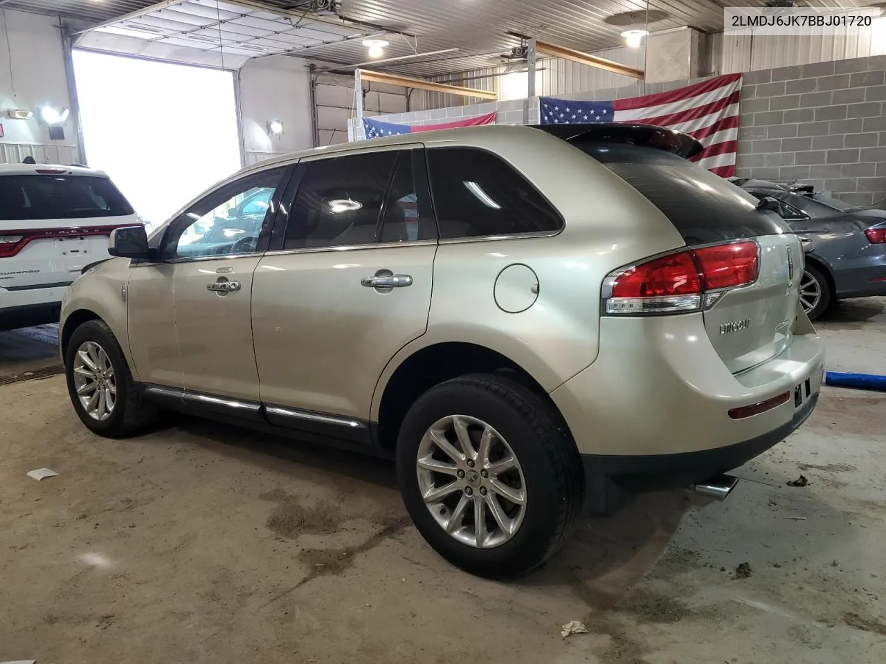 2LMDJ6JK7BBJ01720 2011 Lincoln Mkx