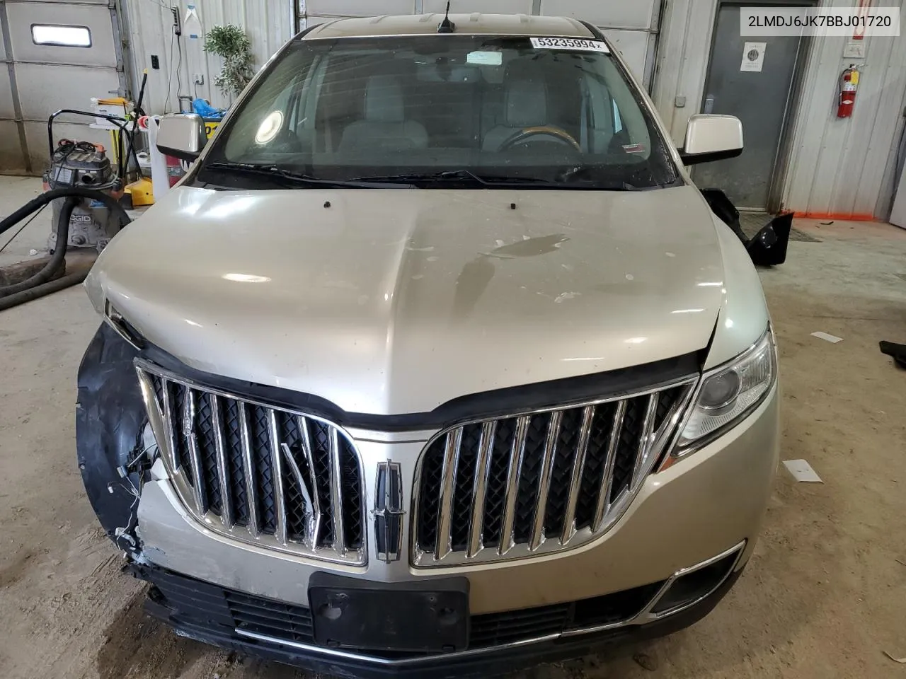 2011 Lincoln Mkx VIN: 2LMDJ6JK7BBJ01720 Lot: 53235994