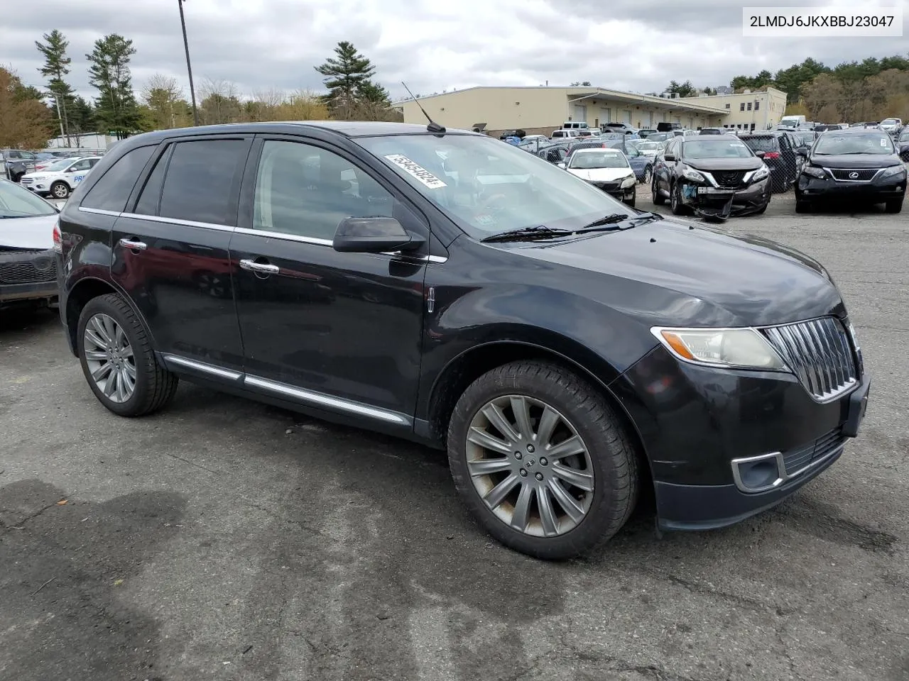 2011 Lincoln Mkx VIN: 2LMDJ6JKXBBJ23047 Lot: 53454824