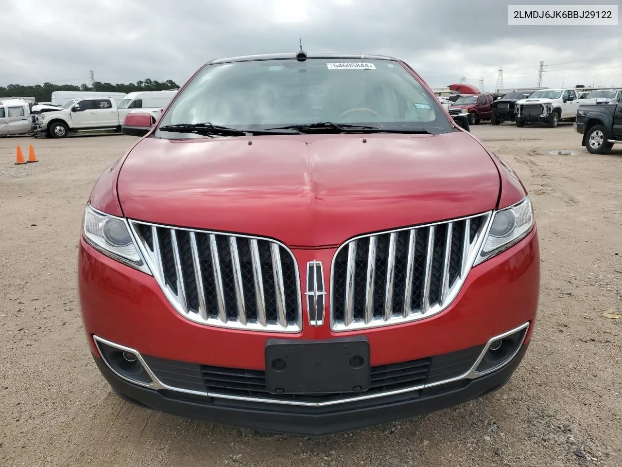 2LMDJ6JK6BBJ29122 2011 Lincoln Mkx