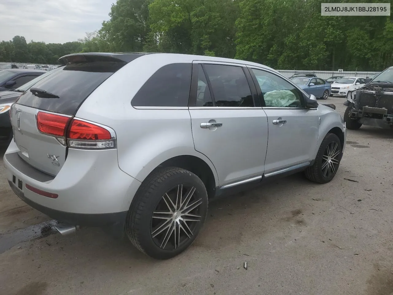 2LMDJ8JK1BBJ28195 2011 Lincoln Mkx