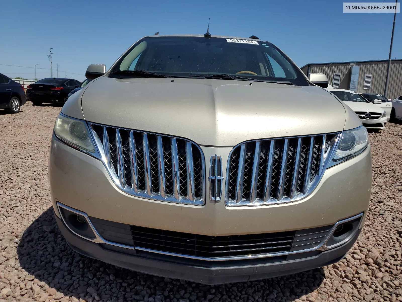 2LMDJ6JK5BBJ29001 2011 Lincoln Mkx