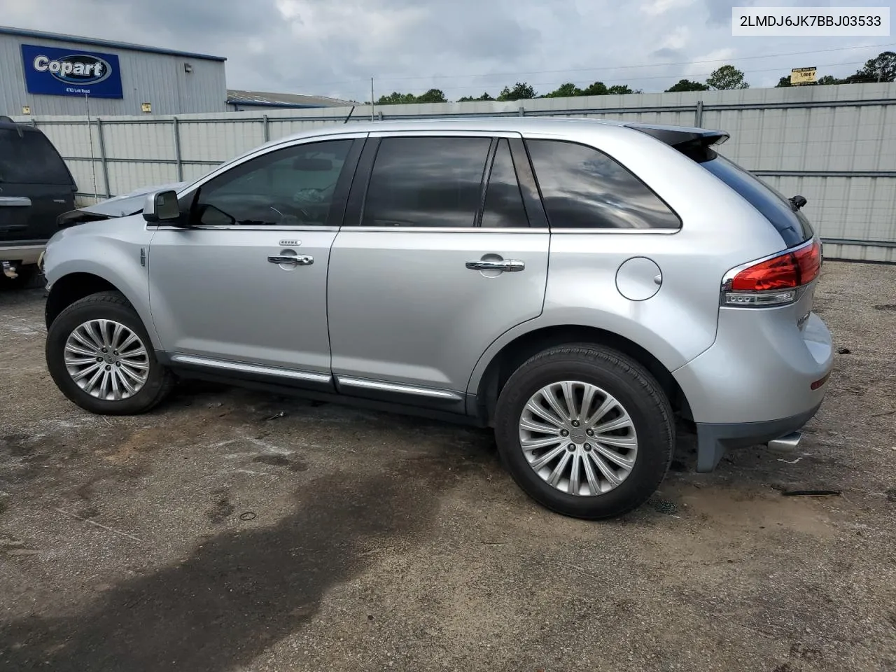 2LMDJ6JK7BBJ03533 2011 Lincoln Mkx