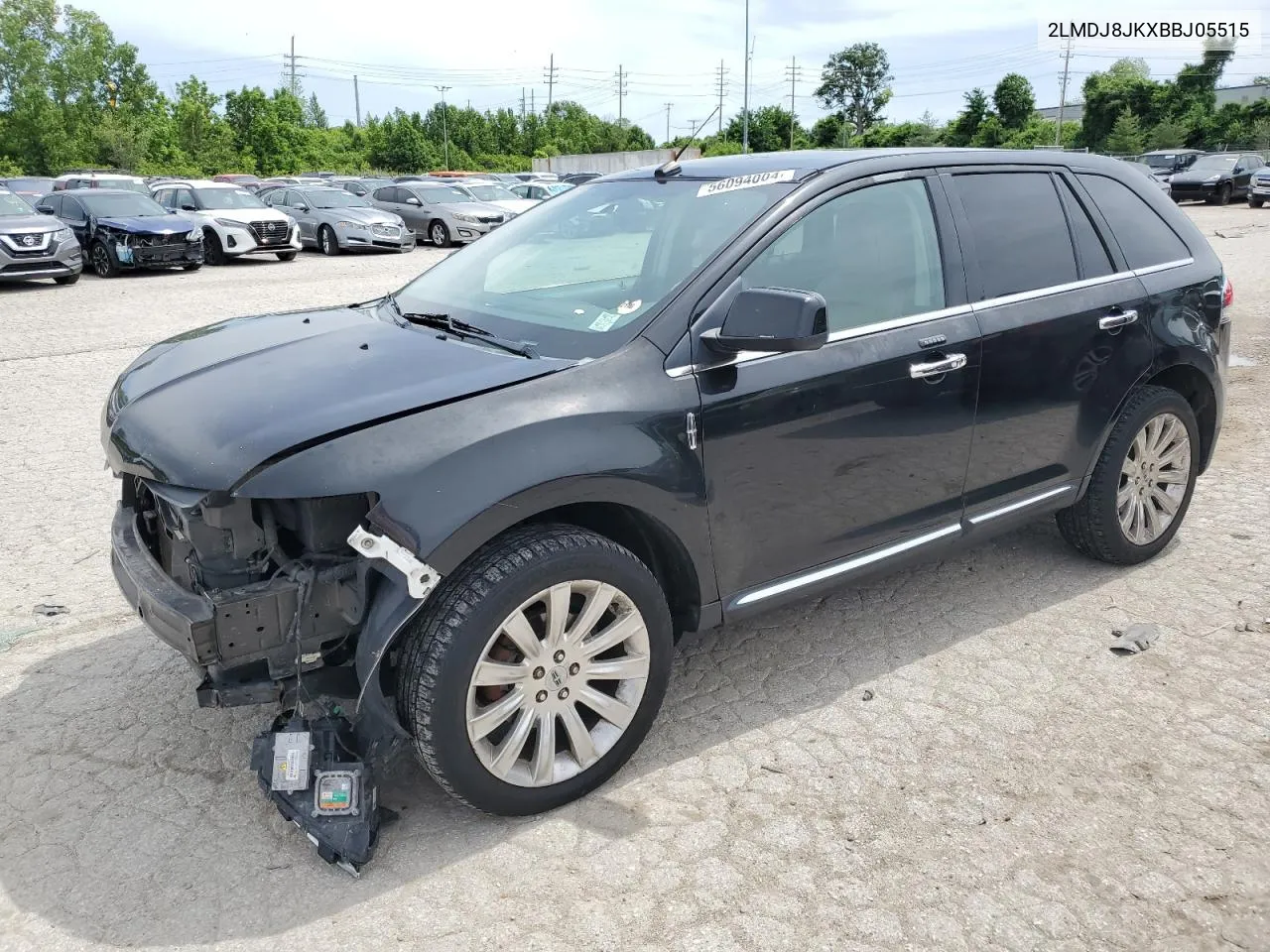 2011 Lincoln Mkx VIN: 2LMDJ8JKXBBJ05515 Lot: 56094004