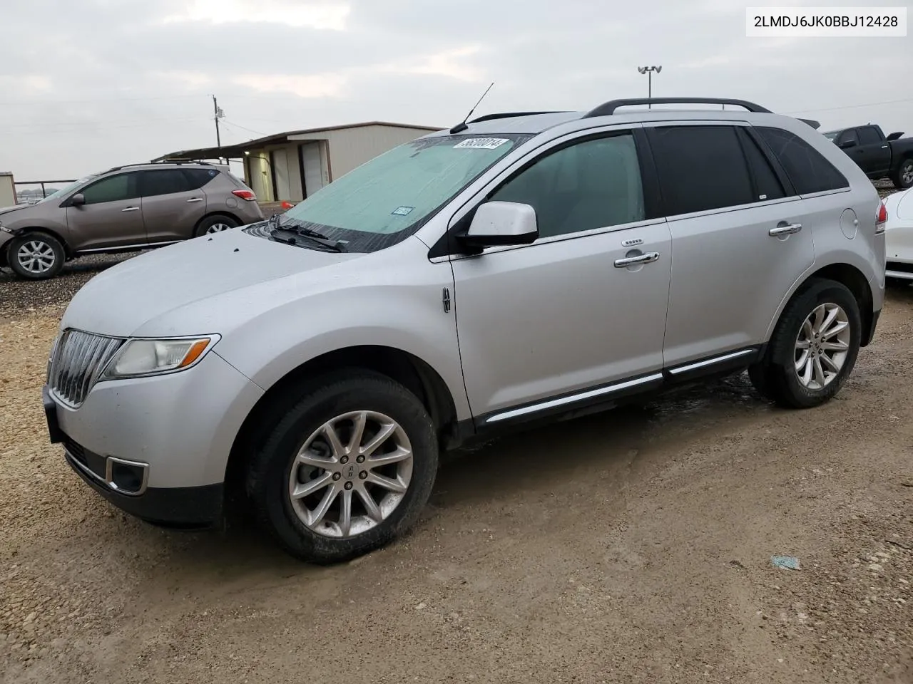 2011 Lincoln Mkx VIN: 2LMDJ6JK0BBJ12428 Lot: 56200014