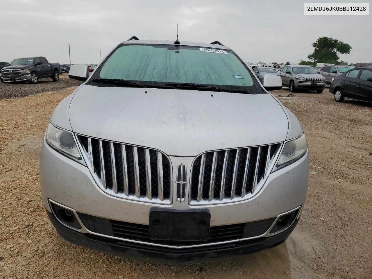 2011 Lincoln Mkx VIN: 2LMDJ6JK0BBJ12428 Lot: 56200014