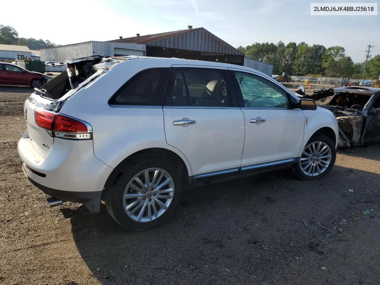 2011 Lincoln Mkx VIN: 2LMDJ6JK4BBJ25618 Lot: 56718964